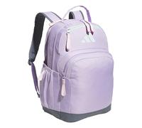 adidas Adaptive Backpack Large Size with Features for Independent Dressing and Ease of Use, Powder Plum Purple/Semi Flash Aqua Blue/Clear Pink, One Size, Adaptive Backpack Large Size With Features for