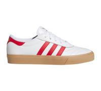 Adidas Adi Ease Leather Skate Shoes | Cloud White, Better Scarlet & Gold Metallic, UK 8