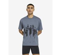 adidas ADI365 Aspyre Running short sleeve T-shirt bluish grey - XS