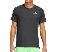adidas Adi365 Breeze Mens Running Top Black Short Sleeve Breathable Run T-Shirt
