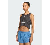 adidas ADI365 Climacool+ Engineered Tank Top, Black, Size M, Women Black