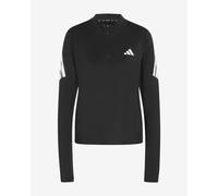 adidas adi365 Climacool Running Iconic Half Zip sweatshirt black white women - XS