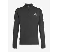 adidas adi365 Climacool Running Iconic Half Zip sweatshirt black white - XXL