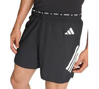 adidas Adi365 Formation Mens Running Shorts Black 7 Inch Zip Pocket Reflective