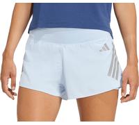 adidas Women's ADI365 Running Formotion Iconic 2in1 Shorts, Crystal Sky, L