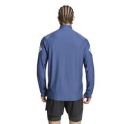 adidas Men's Adi365 Running Iconic Half Zip Sweatshirt, tech indigo/white, L