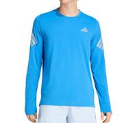 adidas Men's ADI365 Running Iconic Long Sleeve, ray Blue, L
