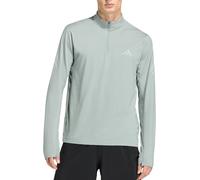 adidas Men's ADI365 Running Iconic Half Zip, Wonder Sage, XL