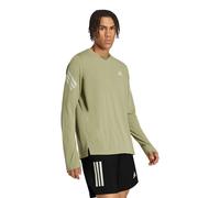Adidas Adi365 Iconic///running Long Sleeve T-shirt Green L Men