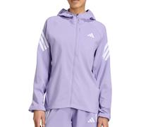 adidas Adi365 Iconic Womens Running Jacket Purple Hooded Run Lightweight Ladies