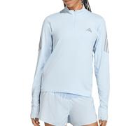 adidas adi365 Zip Running shirt Women-blue grey, Size S