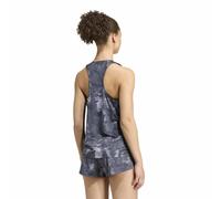 Adidas Adi365 Running Animal Print Iconic Sleeveless T-shirt Grey L Woman