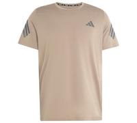 adidas Men's Adi365 Running Climacool Iconic Shirt, Khaki Six/Black, M
