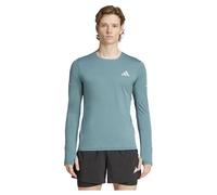 adidas Adi365 Running Climacool+ Long-Sleeve Top, Recycled Polyester, Green