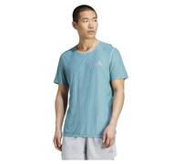 Adidas Adi365 Running Climacool+ Short Sleeve T-shirt Blue L Men