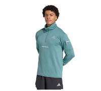 adidas Adi365 Running Climawarm+ Half Zip Sweatshirt L Blue