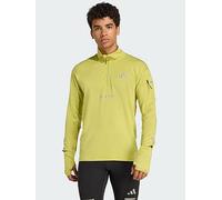 adidas Adi365 Running CLIMAWARM+ Half-Zip, Yellow, Size L, Men Yellow