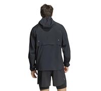 Zip-up hooded training jacket adidas Essentials Gris XS