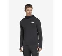 adidas Men's Adi365 Running Essentials Winterized Long Sleeve Sweatshirt, black, XL