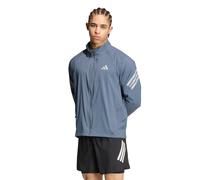 adidas Men's Adi365 Running Iconic Formotion Coat, onix/REFLECTIVE SILVER, L
