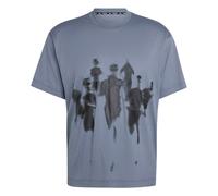 adidas adi365 Running shirt Unisex - blue grey, Size L