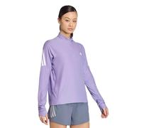 Adidas Adi365 Iconic Running Half Zip Sweatshirt Purple XS Woman