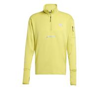 adidas Adi365 Warm Half-Zip Running Shirt Men - Yellow, Size XL