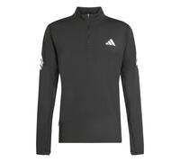adidas Men's ADI365 Running Iconic Half Zip, black, M