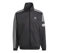 adidas Adicolor 3D Trefoil 3-Stripes Track Jacket 'Black White' GN3535 S