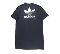 ADIDAS ADICOLOR CLASSICS BIG TREFOIL LOGO LOOSE TEE DRESS BLACK HC2052 WOMEN S