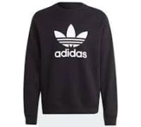 adidas Adicolor Classics Trefoil Crewneck Sweatshirt Asia Sizing 'Black White' IM4500 S