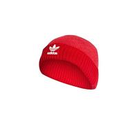 adidas Adicolor Cuff Knit Beanie - Red, Red, One Size, Red, One size
