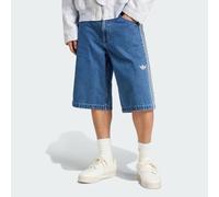 Adidas Adicolor Denim Firebird Jeans Cargo Shorts ‘Medium Blue’ - Size 32” Inch