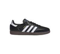 adidas Originals Mens Leather Upper Trainer With Suede And Gold Foil Details Lace Fastening Synthetic Li - Black - Size UK 10