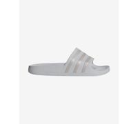 adidas Unisex Adilette Aqua Slides Cloud White/Platinum/Cloud White 10 UK 44.5 EU