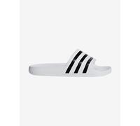 adidas Unisex Adilette Aqua Slides, Cloud White/Core Black/Cloud White, 11 UK