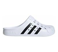adidas Adilette Clogs Mens - White/Black 9