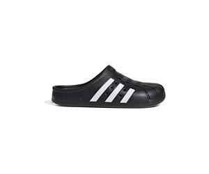 Adidas Adilette Clogs Black White UK 6