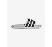 adidas Adilette Comfort 2.0 Flip Flops White Black - 10UK