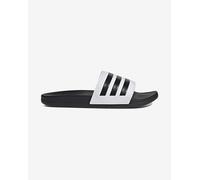 adidas Adilette Comfort Flip Flops Black White Grey - 7UK