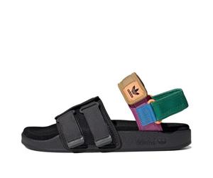 adidas Adilette Sandal 4.0 'Black Bold Green' H03417 12