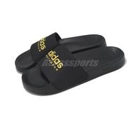adidas Adilette Shower Black Metallic Gold Men Unisex Slip On Sandal II0018