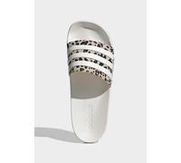 Adidas - Adilette Shower Crystal Linen/Core White/Khaki Six - Slides - beige - EU 37 - Synthetic/Synthetic/Rubber EU 37
