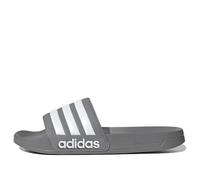 adidas Adilette Shower Slides Cozy Wear-Resistant Unisex Grey Slippers 'Grey White' GY1891 4
