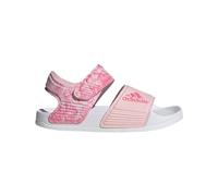 adidas Adilette Unisex Children's Slip-On Sandals, Transparent Pink Fusion White, 15.5 EU