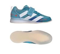 Adidas Adipower 3 Weightlifting Boots Blue Powerlifting Shoes Deadlift Trainers