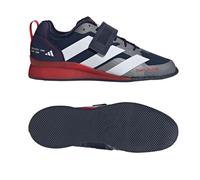 Adidas Adipower 3 Weightlifting Boots Navy Powerlifting Shoes Deadlift Trainers