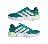 adidas Unisex Adipower Hockey 3 Shoes, Pure Teal/Zero met./Aurora Ivy, 5 UK