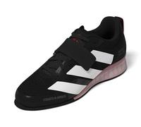 adidas Adipower Unisex Adults' Weightlifting 3 Trainers, Black White Pure Ruby, 14 UK