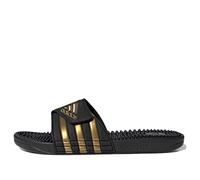 adidas Adissage Slides 'Black Gold Metallic' EG6517 16